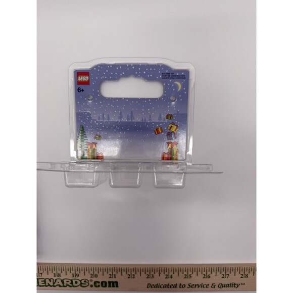 Lego BAM Packaging Empty Set Of 2 Holiday Package Only No Blocks - Picture 7 of 10